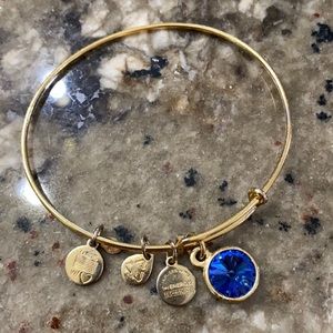 Alex and Ani Bracelet Birthstone Charm September